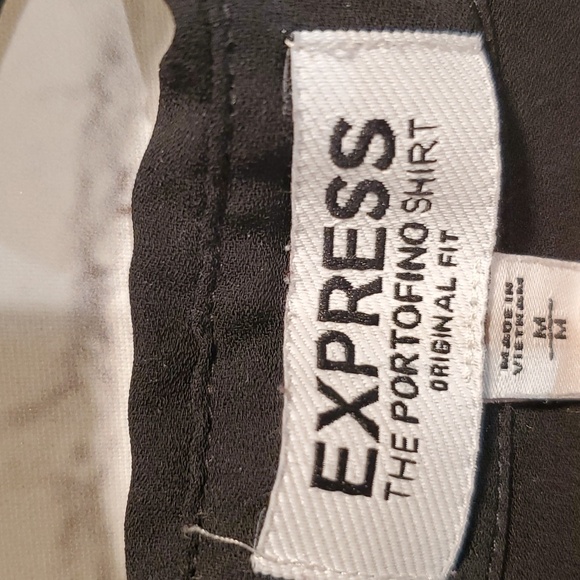 Express black portofino shirt size M - Picture 5 of 9